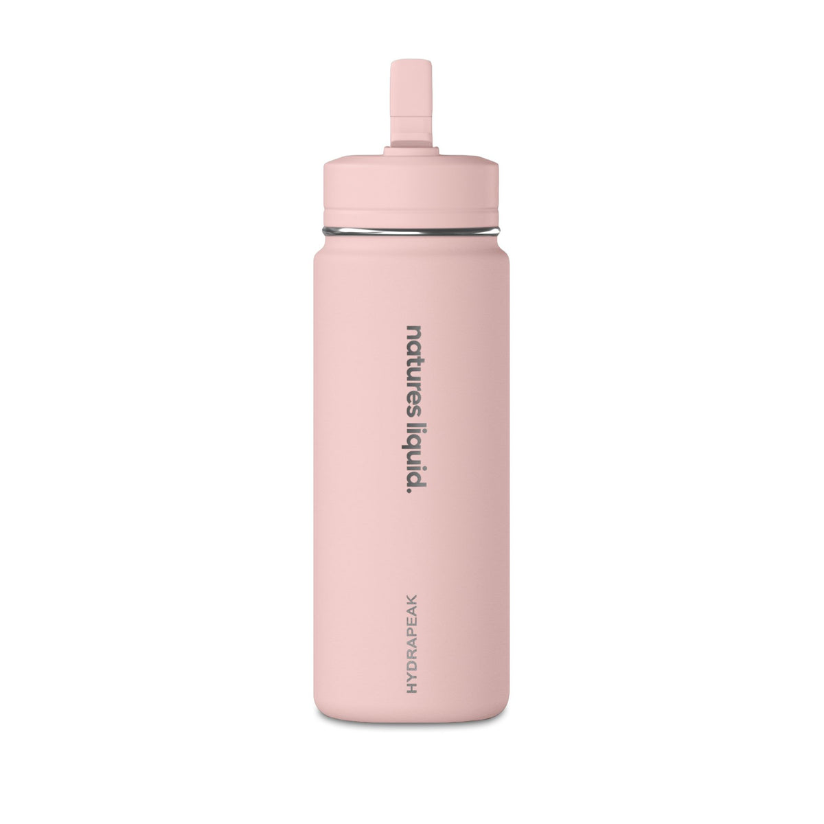 Natures Liquid. Premium 20oz Mini Water Bottle with Straw