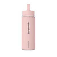 Natures Liquid. Premium 20oz Mini Water Bottle with Straw