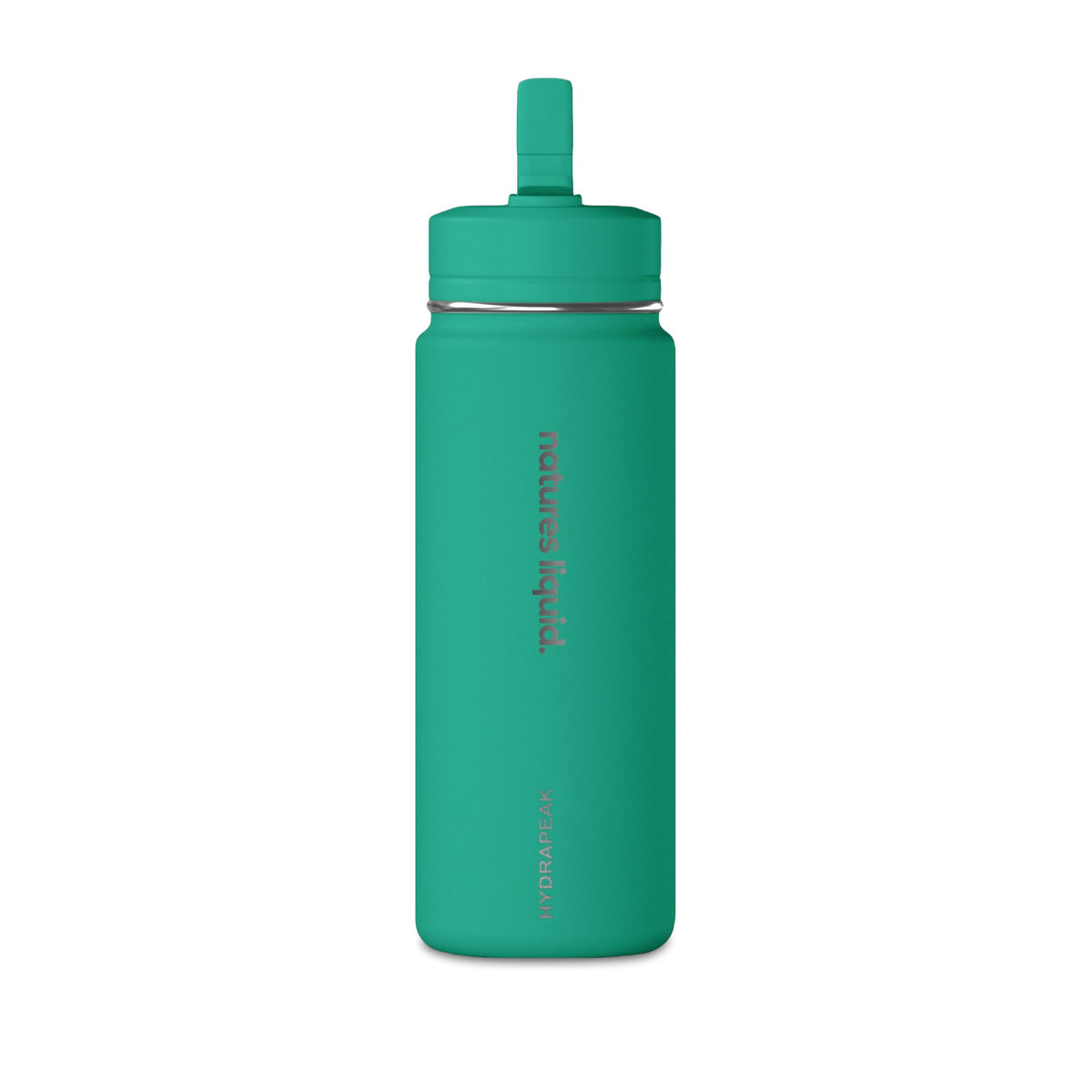 Natures Liquid. Premium 20oz Mini Water Bottle with Straw