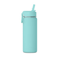 Natures Liquid. Premium 20oz Mini Water Bottle with Straw