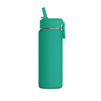 Natures Liquid. Premium 20oz Mini Water Bottle with Straw