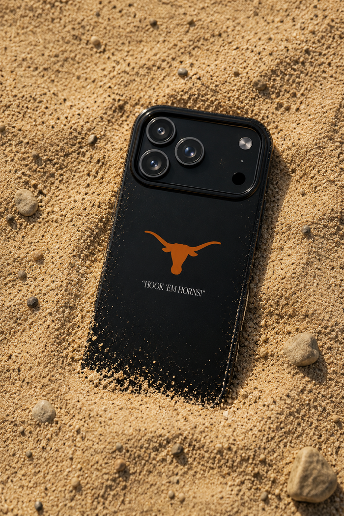 "Hook ’Em Horns" Protective Phone Case