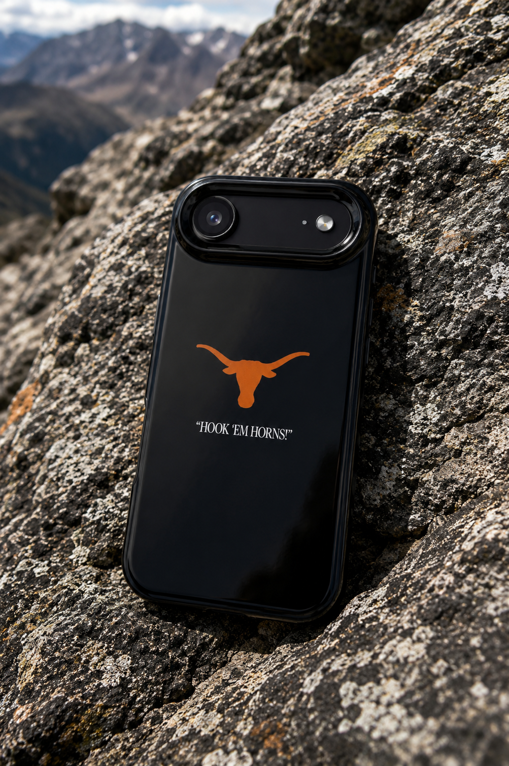 "Hook ’Em Horns" Protective Phone Case