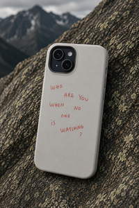 "Who Are You" Phone Case
