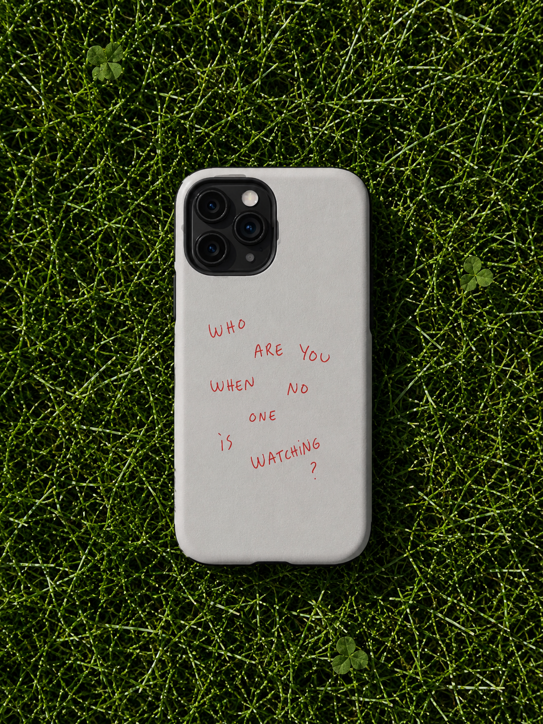 "Who Are You" Phone Case