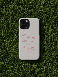 "Who Are You" Phone Case